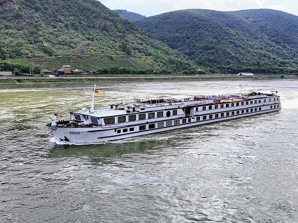 MS Veloria in Fahrt
