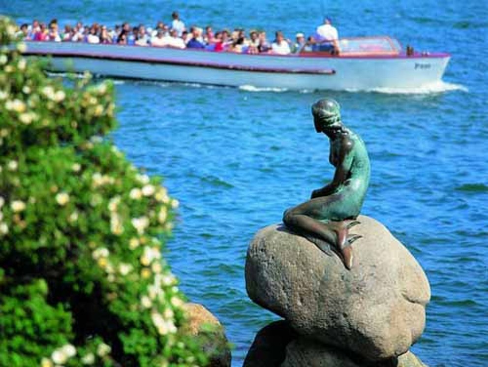 Die kleine Meerjungfrau ist Highlight bei der Radreise in Dänemark