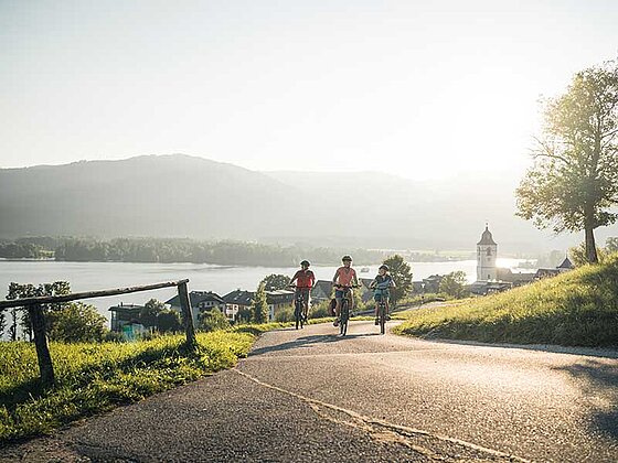 Radtour in St. Wolfgang im Salzkammergut