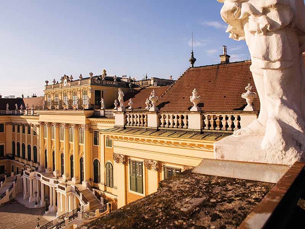 Fassade von Schloss Schönbrunn