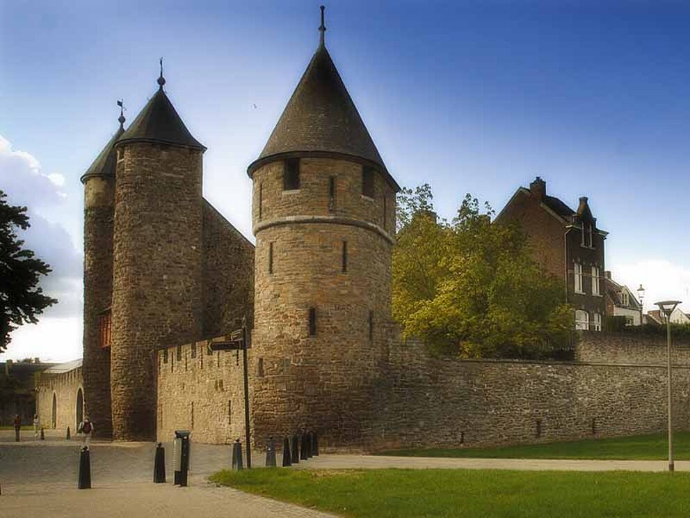 alte Kirche in der Stadt Maastricht in Holland