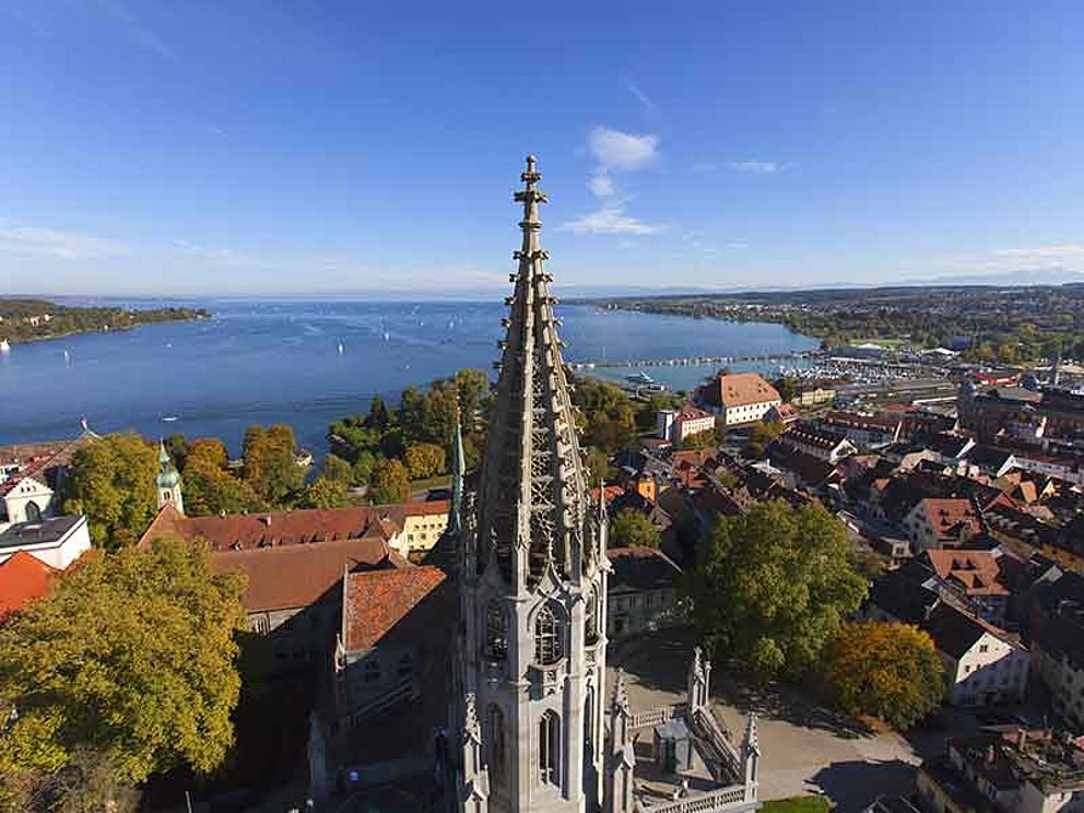 rooftops of Konstanz, Lake Constance