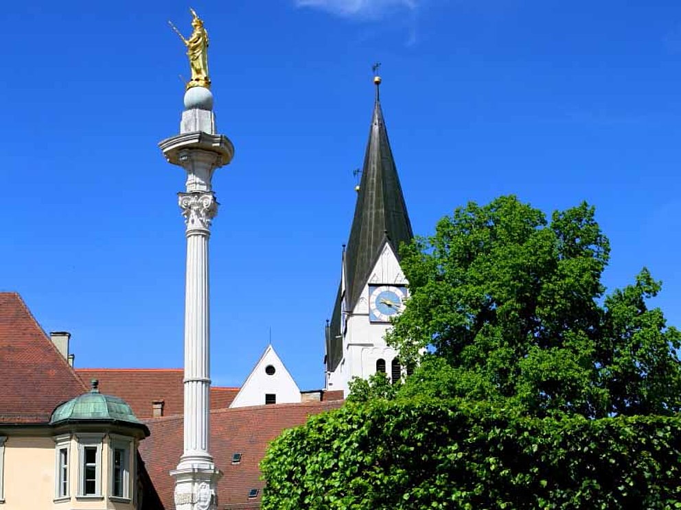 Residenzplatz Square at Eichstätt in Bavaria