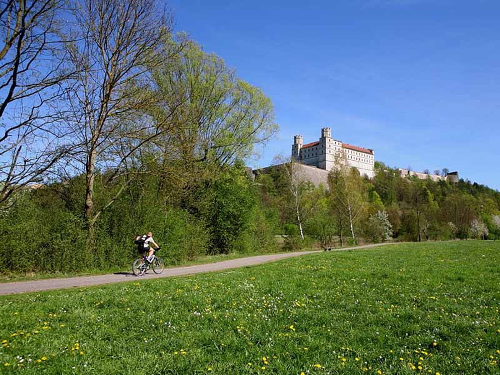 Willibaldsburg Castle in Altmühltal Valley
