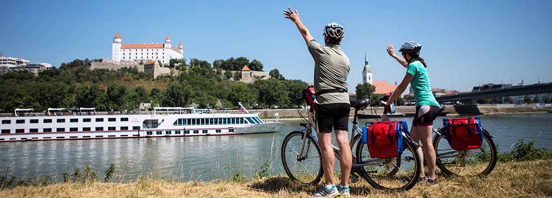 Rad- und Schiffsurlaub an der Donau
